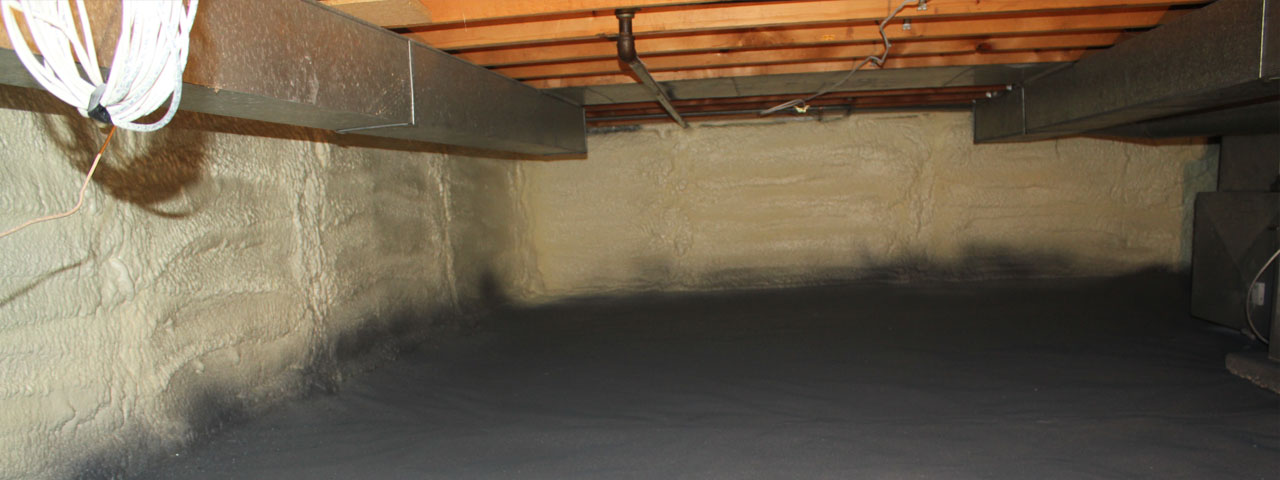 Pueblo spray foam insulation for crawl spaces